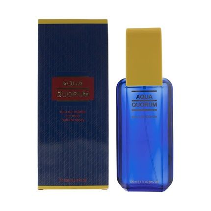 Antonio Puig Aqua Quorum Eau De Toilette 100Ml Spray For Men