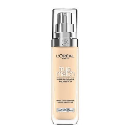 L'Oreal True Match Foundation Face Makeup 1.5D/W Warm Light 30Ml