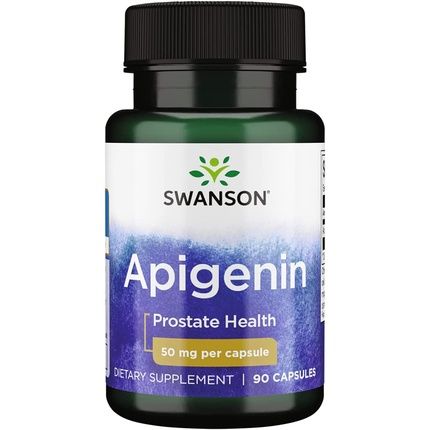 Swanson Apigenin Prostate Health Supplements Nerve Health Glucose Metabolism 50Mg 90 Capsules