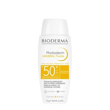 Bioderma Mineral Sunscreen Fluid Spf 50 75G - Image 3