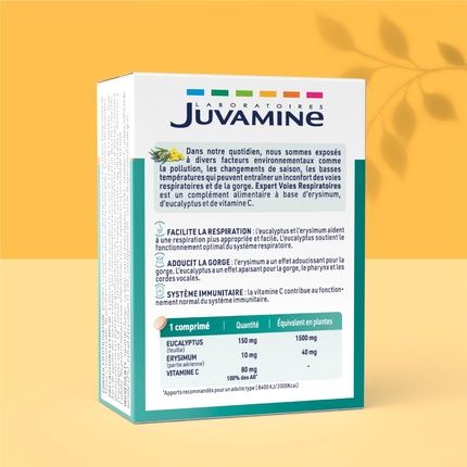 Juvamine Airways Expert Facilitates Breathing And Supports Immune System