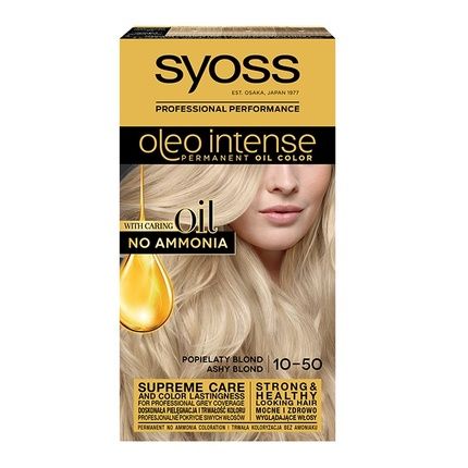Syoss Oleo Intense Permanent Hair Color With Oils 10-50 Ash Blonde