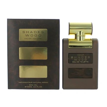 Armaf Shades Wood Eau De Toilette 100Ml Spray For Men