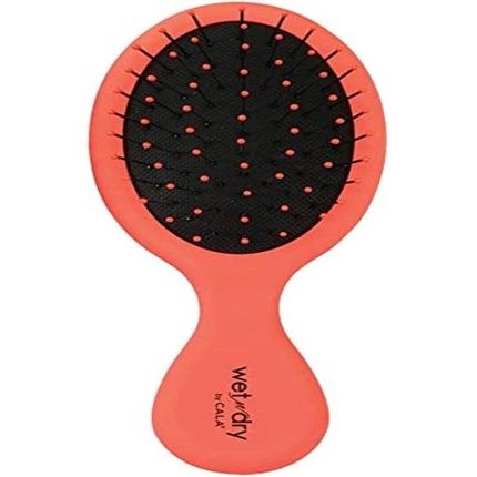 Cala Small Hair Brush Wet-N-Dry Mini Hair Brush Handcrafted Bristles