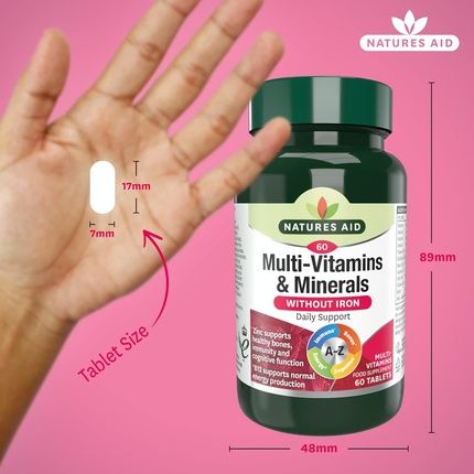 Natures Aid Vitamin B12 Tablets 1000Ug 90 Tablets - Image 3