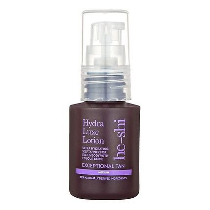 He-Shi Hydra Luxe Lotion Ultra Hydrating Exceptional Self Tanner For Face & Body - 30Ml