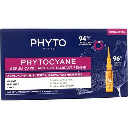 Phyto Phytocyane Anti-Hair Loss Treatment For Women 5Ml