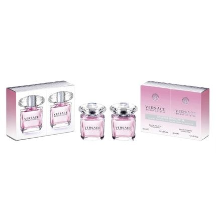 Versace Bright Crystal Eau De Toilette Spray Set 2X30Ml