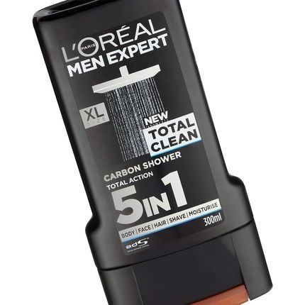 L'Oreal Paris Men Expert 5 In 1 Clean Shower Gel 300Ml - Image 3