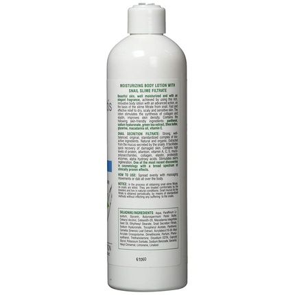 Vis Plantis Moisturizing Body Lotion With Snail Filtrate And Green Tea Extract 400G