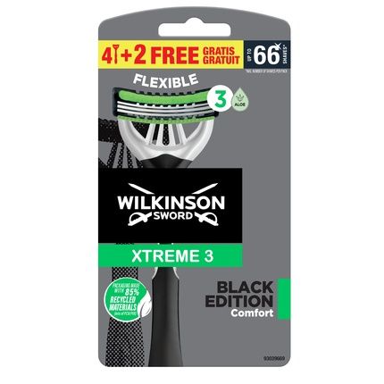 Wilkinson Xtreme3 Black Edition Disposable Razors 42