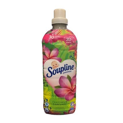 Soupline Fabric Softener Paradise Pink Concentrated 950Ml 21 Free