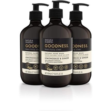 Goodness Lemongrass & Ginger 500Ml Hand Wash