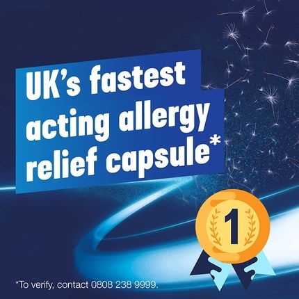 Benadryl Allergy Relief Fast-Acting Antihistamine Capsules 12 Capsules - Image 3