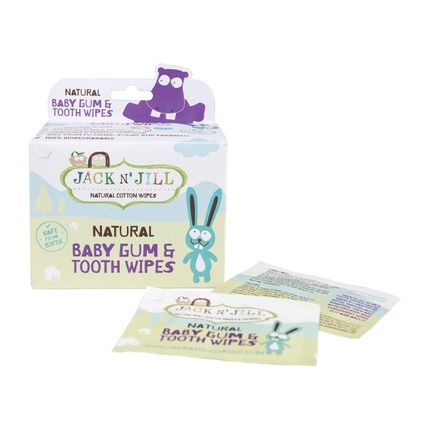 Jack N' Jill Kids Natural Baby Gum And Tooth Cotton Wipes