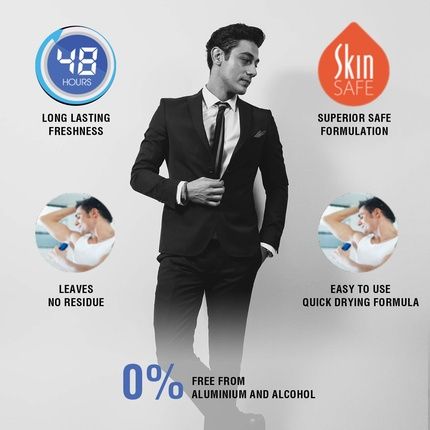 Yardley Gentleman Suave Deodorant Roll-On Alcohol Free 1.7 Oz For Men - Image 3