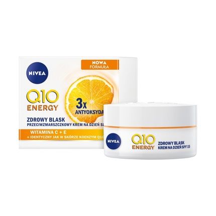 Nivea Q10 Plus C Revitalized + Full Of Energy Skin Anti-Wrinkle Day Cream Spf15 50Ml