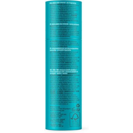 Attitude Face Sunscreen Stick Spf 30 Plant And Mineral-Based Ingredients 30G Unscented