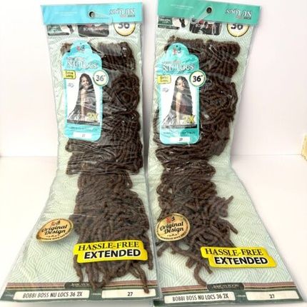 Bobbi Boss Nu Locs 36" Extra Long Color 27 - Pack Of 2