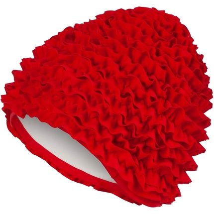 Fashy Women'S Frill Swim Cap One Size Red