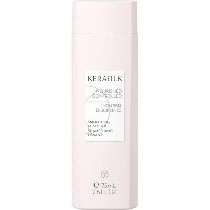 Kerasilk Smoothing Shampoo For Frizzy Hair Vegan Formula 75Ml