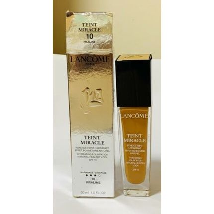 Lancome Teint Miracle Hydrating Foundation 10 Praline Spf 5 30Ml - Image 3