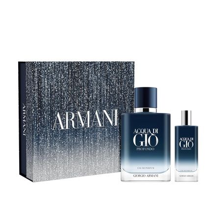 Armani Beauty Acqua Di Gi Profondo Eau De Parfum Cologne Set For Men