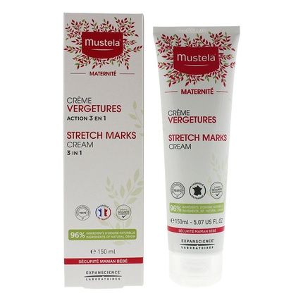 Mustela Stretch Marks Cream 150Ml Maternity Stretch Marks Prevention Cream - Image 4