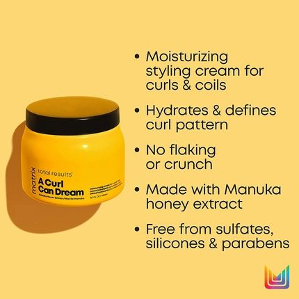 Matrix A Curl Can Dream Cream 500Ml For Curly And/Or Wavy Hair - Image 3