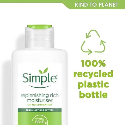 Simple Kind To Skin Replenishing Rich Moisturiser 125Ml - Image 3