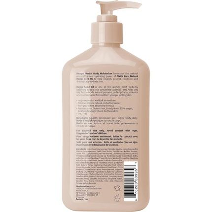 Hempz Koa And Sweet Almond Smoothing Herbal Body Moisturizer For Unisex 17 Oz 481.95G - Image 3