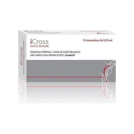 Offhealth Icross Ophthalmic Solution 15 Single Doses Of 0.35 Milliliters
