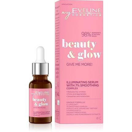 Eveline Cosmetics Beauty & Glow Illuminating Serum With Natural Botox Effect