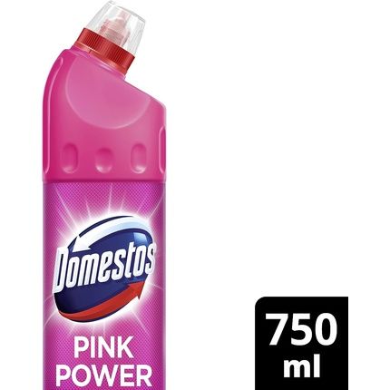 Domestos Pink Power Thick Bleach 750Ml