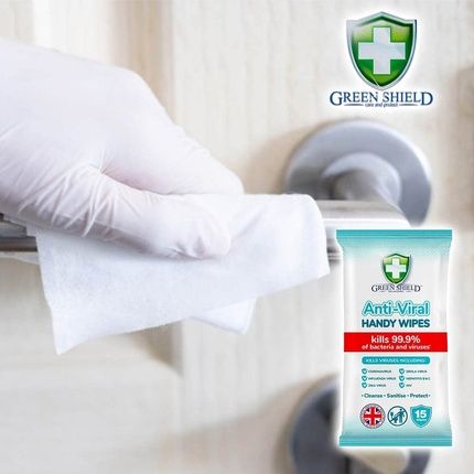 Green Shield Anti-Viral Handy Wipes - Image 3