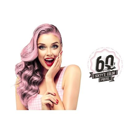 Hairgum Milky Pink Sixty'S Colour Cream 60Ml