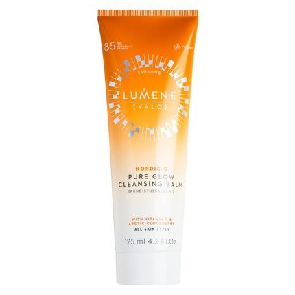 Lumene Nordic C Pure Glow Cleansing Balm With Vitamin C For Skin Radiance 125Ml