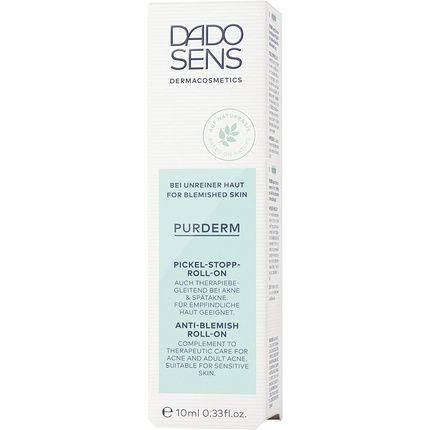 Dado Sens Purderm Pickel-Stop Roll-On 10Ml For Clearer Skin