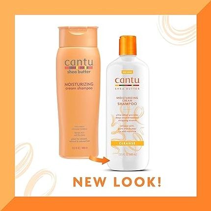 Cantu Moisturizing Cream Shampoo With Shea Butter 400Ml