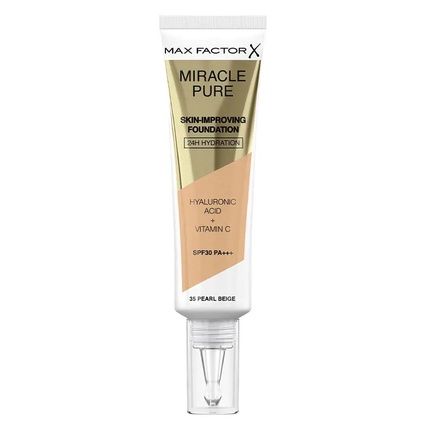 Max Factor Miracle Pure Foundation 035 Pearl Beige 30Ml