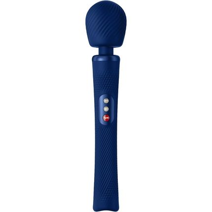 Fun Factory Vim Wand Massager Midnight Blue Made In Germany Rechargeable Massage Device With 3 Massage Programs And Massage Head For Relaxing Full Body Massages Midnight Blue