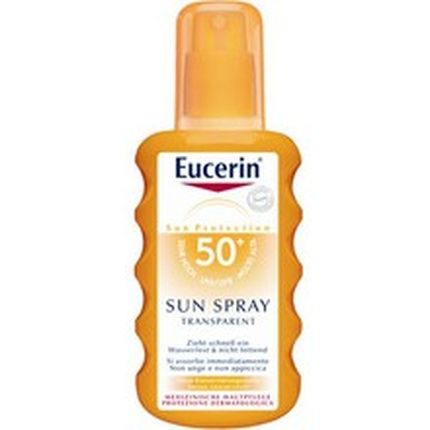Eucerin Sun Oil Control Body Transparent Spray Spf 50+ 200Ml