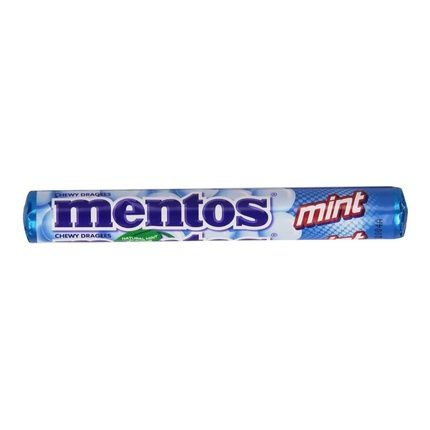 Mentos Mint Chewy Candy With Natural Flavours - Pack Of 40