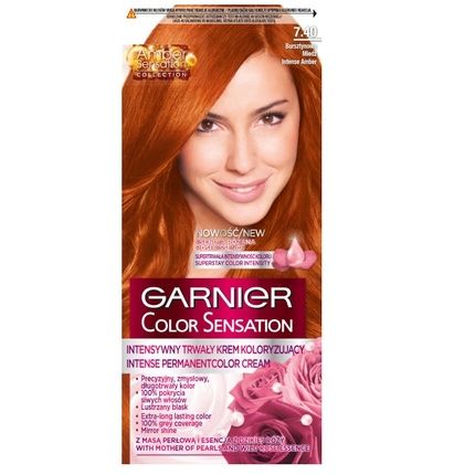 Garnier Color Sensation Hair Color 7.40 Amber Copper 110Ml