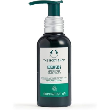 The Body Shop Edelweiss Liquid Peel Gel-To-Peel Exfoliator 100Ml