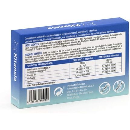 Plameca Kitansia Relaxation No Side Effects 10 Capsules - Image 3