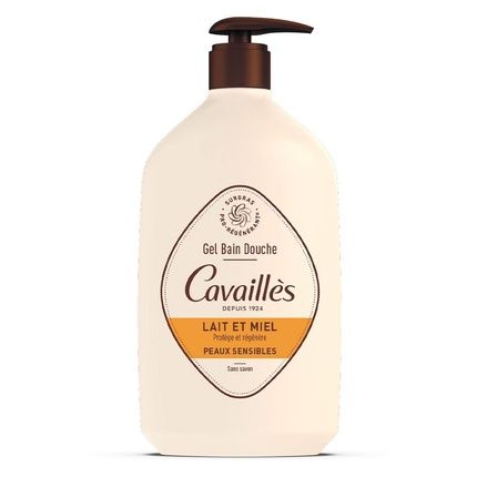 Roge Cavailles Sensitive Skin Shower Gel Milk And Honey 1L