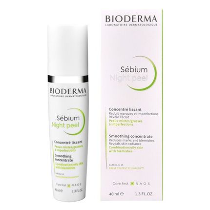 Bioderma Sebium Night Peel Smoothing Concentrate 40Ml - Image 4