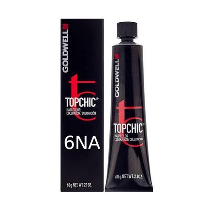 Goldwell Topchic Hair Color 6Na Dark Natural Ash Blonde 60Ml