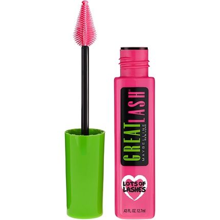 Maybelline Lots Of Lashes Washable Mascara 141 Very Black 0.43 Fl. Oz. (12.7 Ml)